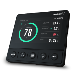 Veratron OL 4,3 inch Multifunctional color display with low profile black (B00126101)