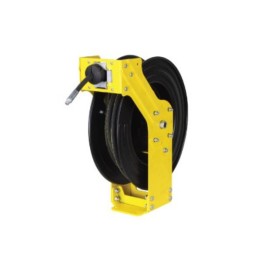 Groz HR/GR/1-4/B Hose Reel - Dual Grease Oil Re