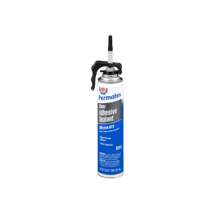 Permatex 85913 CLEAR SILICONE ADHESIVE