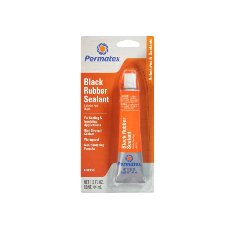 Permatex 80338 BLACK RUBBER SEALANT