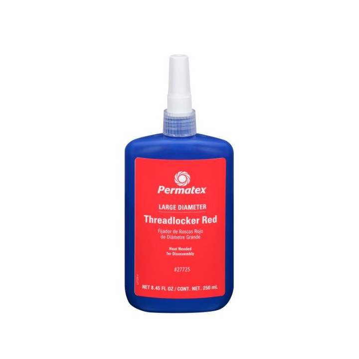 Permatex 27725 HIGH TEMPERATURE THREADLOCKER RED