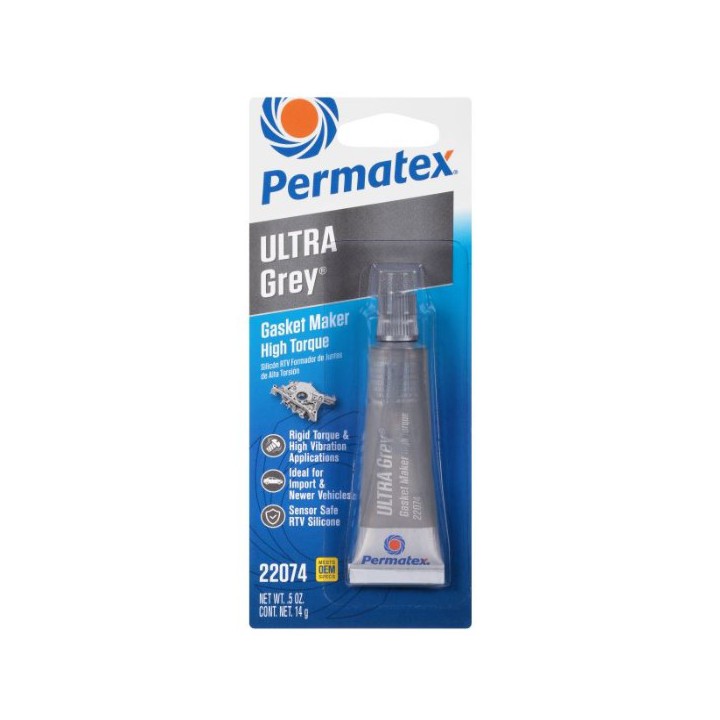 Permatex 22074 ULTRA GREY SILICONE