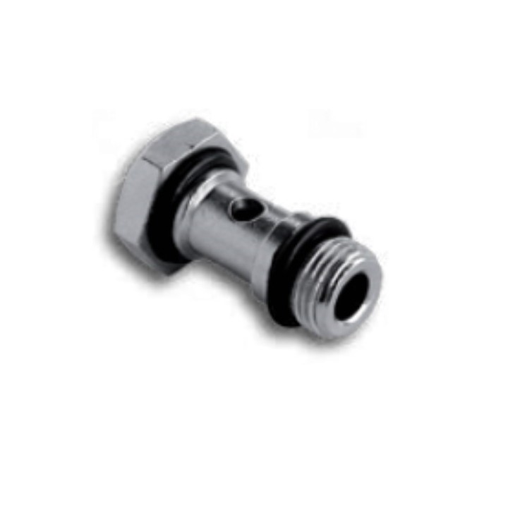 Pneumax 40718 Fitting - Banjo Stem Single O-Ring 1/8"