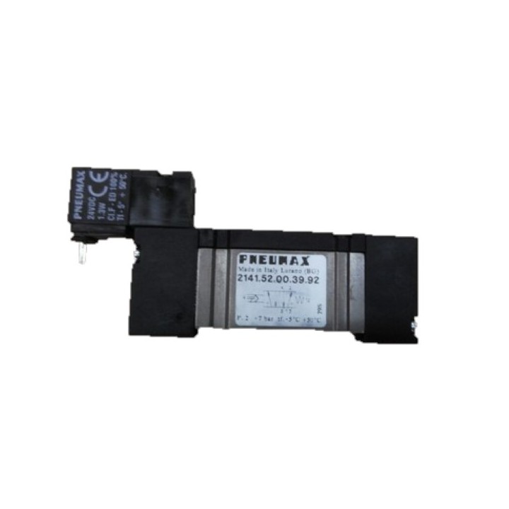 Pneumax 2445.52.00.39.02 Solenoid Valve 18Mm Vdma - Series 2000 18Mm Vdma 5/2 Sol Spr