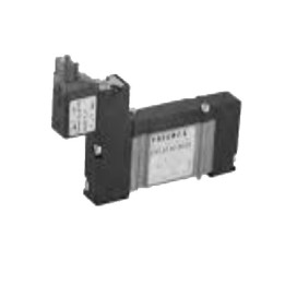 Pneumax 2141.52.00.36.92 Sol Valve - 10Mm Base 5/2 Man Sol Dif 24Vdc Int Con Down