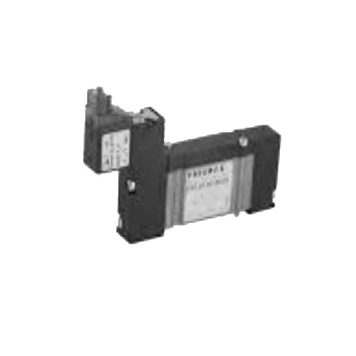 Pneumax 2141.52.00.36.92 Sol Valve - 10Mm Base 5/2 Man Sol Dif 24Vdc Int Con Down
