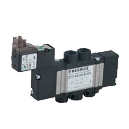 Pneumax 2135.52.00.39.02 Solenoid Valve 10Mm Flat - Series 2000 5/2 Sol Spring + Coil