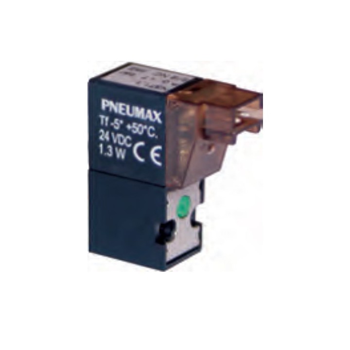 Pneumax N371.5 Sol.Valve - Dir.Operated Sol 3/2 N/C 24Vdc Line Con W/O Led