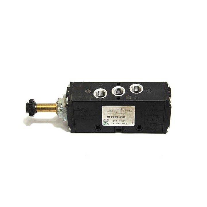 Pneumax 824.52.3.6.M2 Solenoid Valve Series 800 - 1/4 Inch 5/2 Sol Dif
