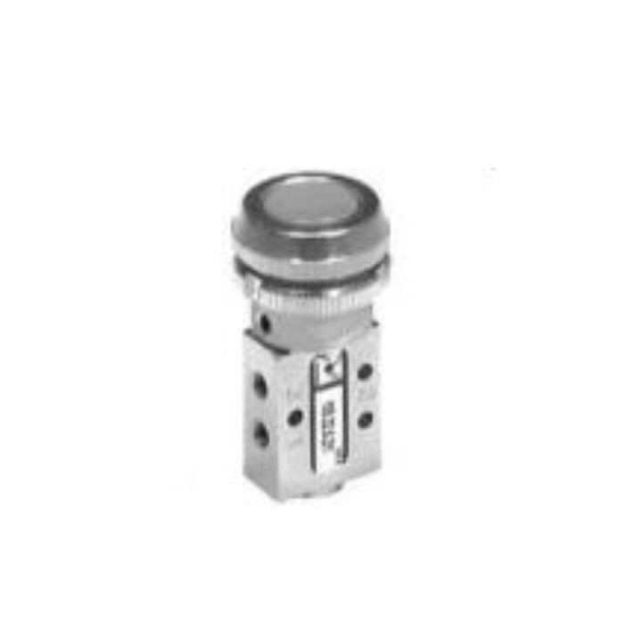 Pneumax 105.32.6.2/2 Mech. Valve - M5 3/2 Way N/C P
