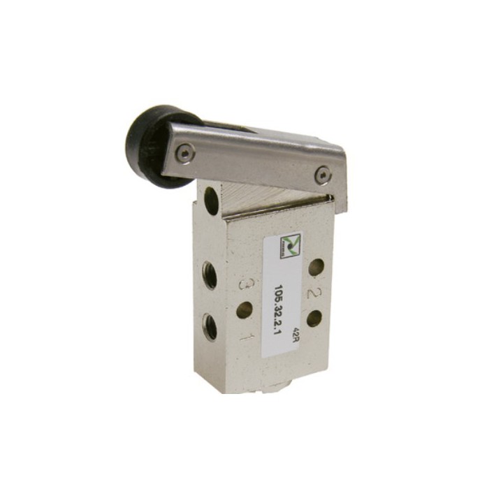 Pneumax 105.32.6.1/3 Mech. Valve - M5 3/2 Way N/C P