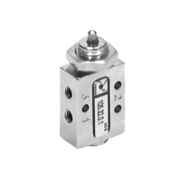 Pneumax 105.32.0.1 Mech. Valve - M5 3/2 Way N/C T