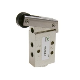 Pneumax 105.32.6.1/2 Mech. Valve - M5 3/2 Way N/C P