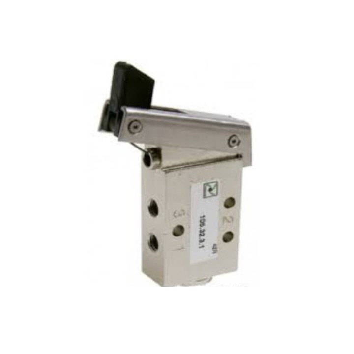 Pneumax 105.32.3.1 Mech. Valve - M5 3/2 Way N/C L