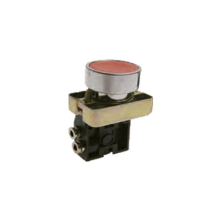Pneumax 104.32.6.22/1.LC Mech. Valve -Push Button Lateral Red