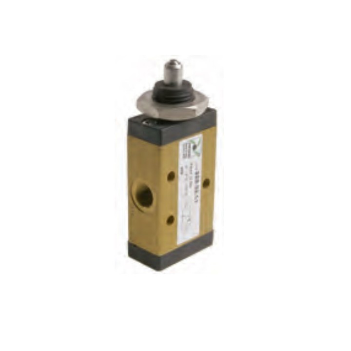 Pneumax 228.32.1.1 Mechanical Valve 1/8 Inch 3/2 Tappet Panel Spring