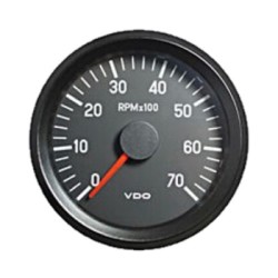 VDO Tachometer Cockpit Vision 80mm 7000rpm 12V Stud/bracket