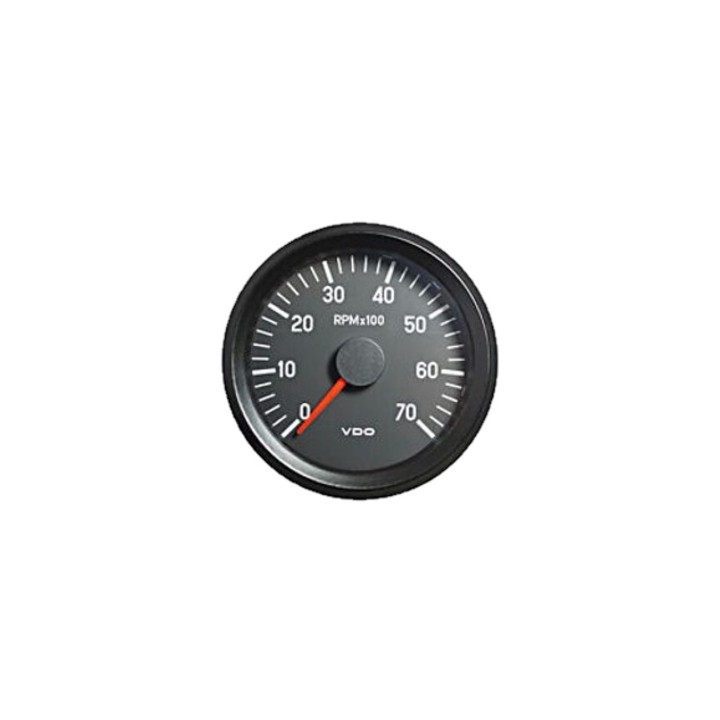 VDO Tachometer Cockpit Vision 80mm 7000rpm 12V Stud/bracket