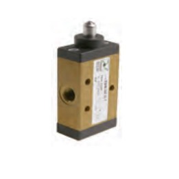 Pneumax 228.32.0.1 Mechanical Valve 1/8 Inch 3/2 Tappet Spring