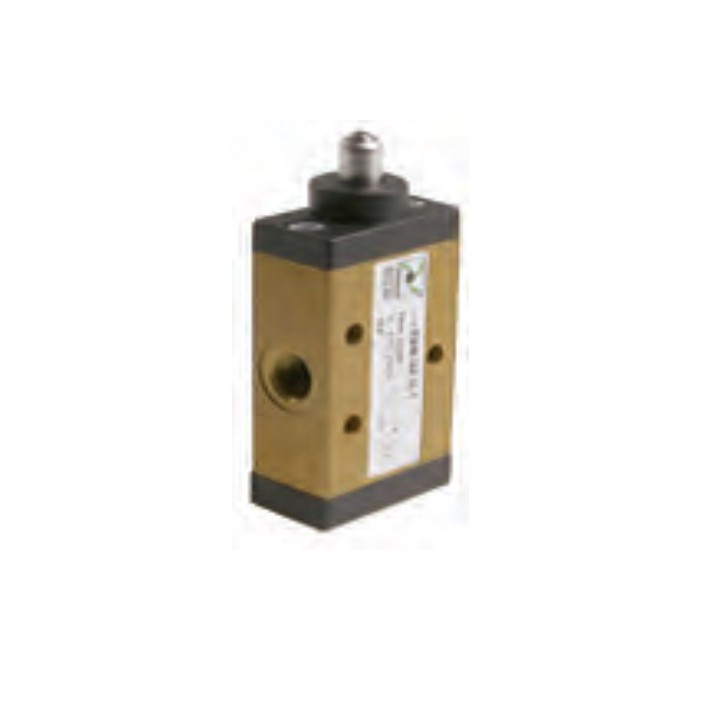 Pneumax 228.32.0.1 Mechanical Valve 1/8 Inch 3/2 Tappet Spring