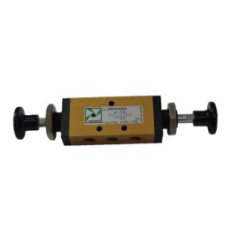 Pneumax 228.52.8.8/2 Mechanical Valve 1/8 Inch 5/2 Double Push Button