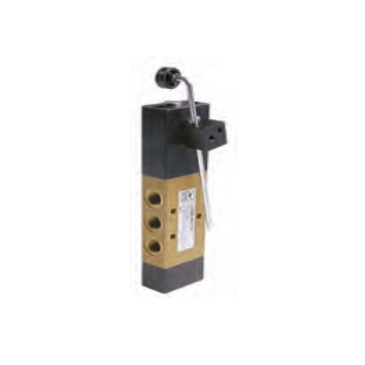 Pneumax 228.52.4.13 Mechanical Valve 1/8 Inch 5/2 Lever Sensitive Diff/Al