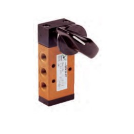 Pneumax 228.52.27 Mechanical Valve 1/8 Inch 5/2 Switch Lateral
