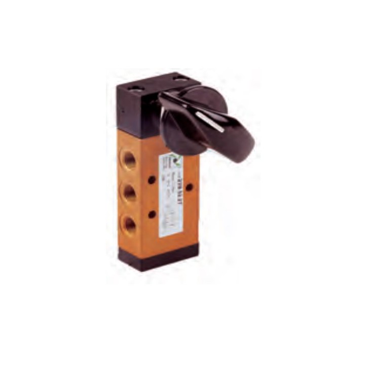 Pneumax 228.52.27 Mechanical Valve 1/8 Inch 5/2 Switch Lateral