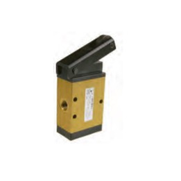 Pneumax 224.52.2.1 Mechanical Valve 1/4 Inch 5/2 Lever Roller Spring