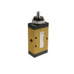 Pneumax 224.32.1.1 Mechanical Valve 1/4 Inch 3/2 N/C Tappet Panel Spring