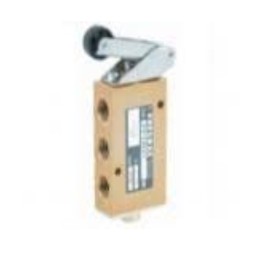 Pneumax 214/2.52.2.1/1 Mech. Valve - 1/4" 5/2 Way Lever Roller Spring
