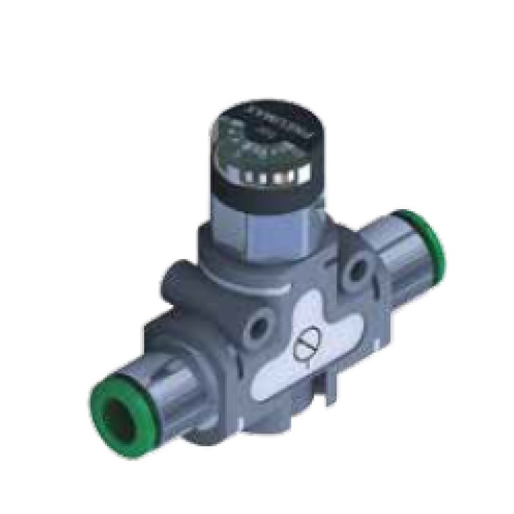 Pneumax 551.178.00.00.XX Techno Fun Function Fittings + Valve Pressure Indicator 0 Bl