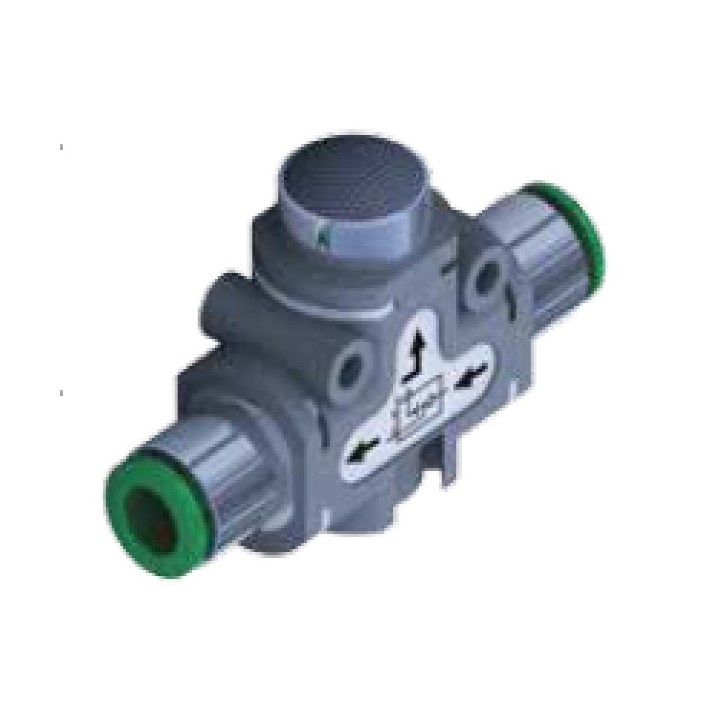 Pneumax 551.161.00.00.XX Techno Fun Function Fittings + Valve Quick Exhaust 0 Blank E
