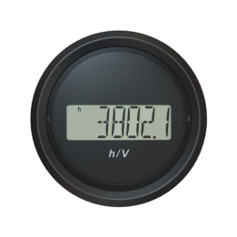Veratron VL AFTERMARKET DIGITAL ELECTRONIC HOUR COUNTER VOLTMETER - 9V - 48V- DOUBLE LENS- TRIANGULA