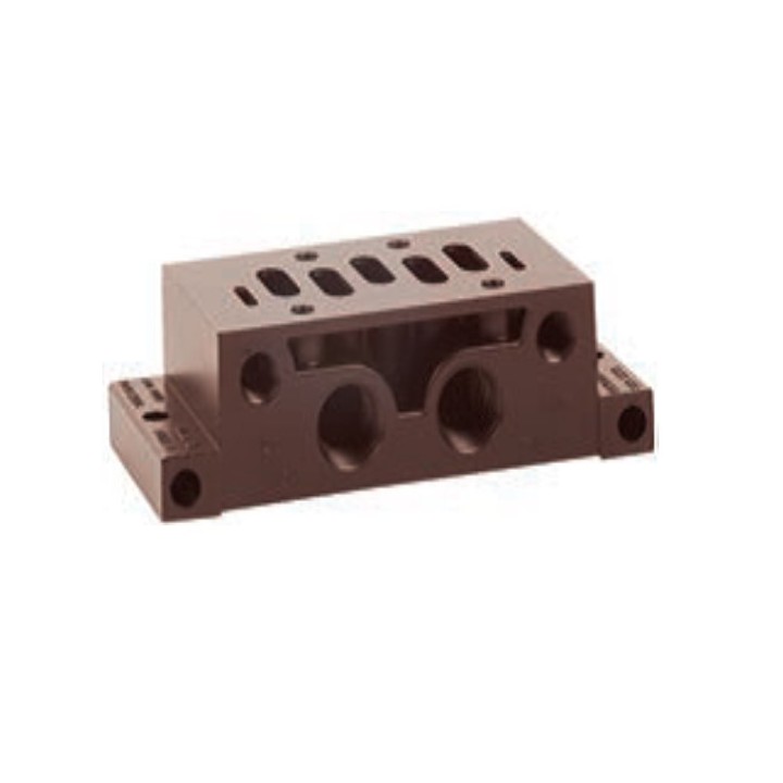 Pneumax 1101.14 Iso Valve Bases (Pilot & Solenoid Valve) Iso 1 Single Sub Ba