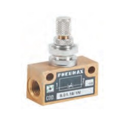 Pneumax 6.01.18/1N Flow Control Valve 1/8 Inch Bi-Directional