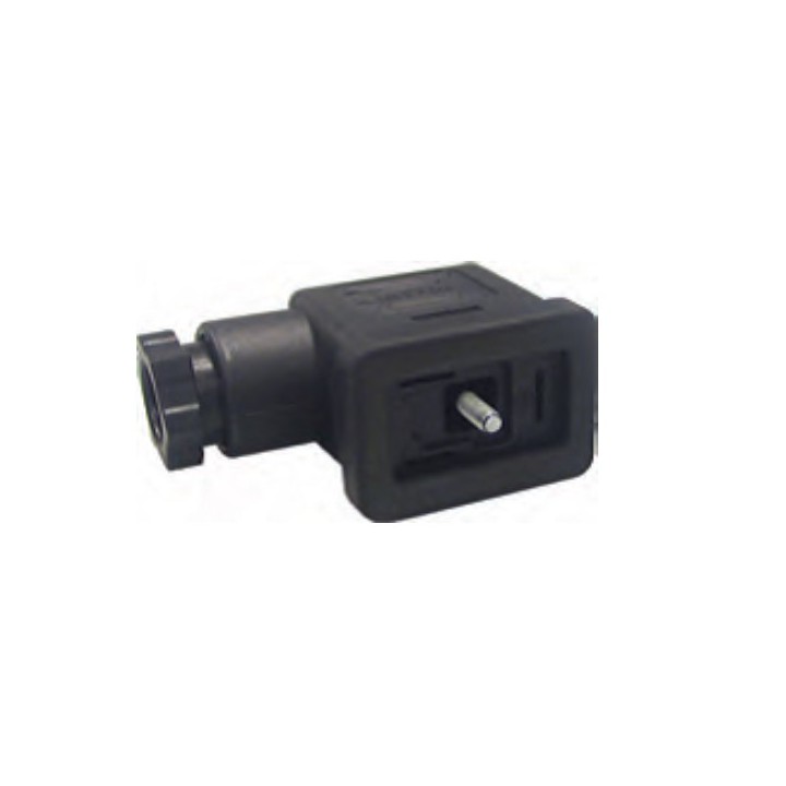 Pneumax 305.11.01L Electrical Plug Connector Rectangle With Led 24Vac/Dc