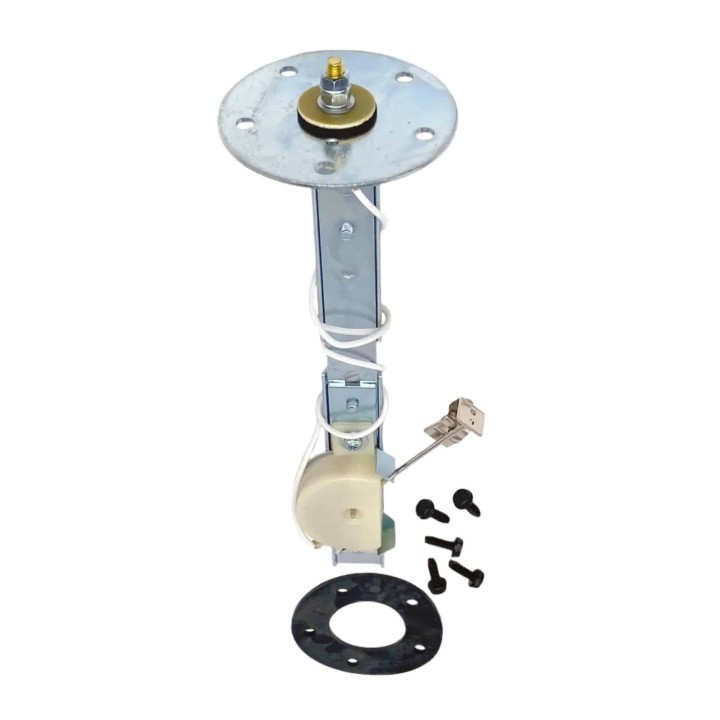 Resistive Fuel Level Sender 10mm Resolution 127 to 685mm Depth. 10(E) to 180(F)Ω Pivot (C730-558-01)