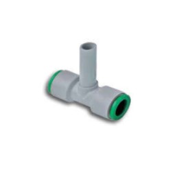 Pneumax T0508L0 Plug In Tee Centre Connector - Tube To Tube - Technopolymer - 8 mm To 8 mm