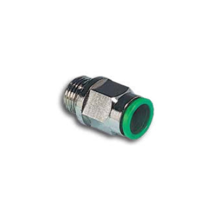 Pneumax A-011038 Fitting - Male Stud Parallel Brass 10mm - 3/8"
