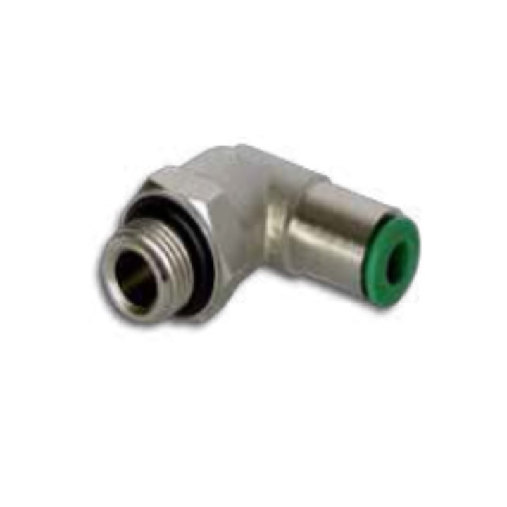 Pneumax 221412 Male Elbow Push In Fitting - Tube To Male Thread - Technopolymer - 14 mm Tube To 1/2"