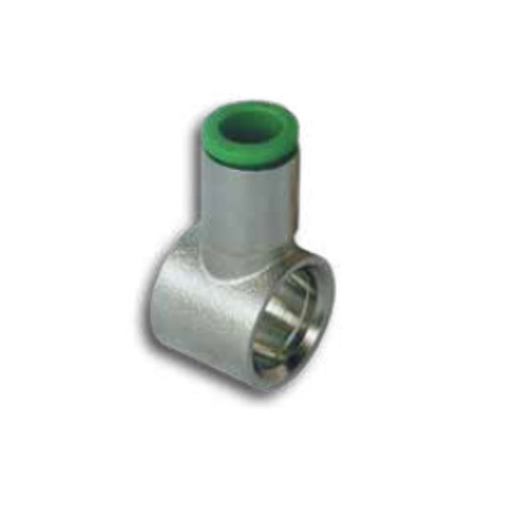 Pneumax 130814 Male Banjo Elbow Push In Fitting - Body Only - Technopolymer - 8 mm Tube To 1/4"