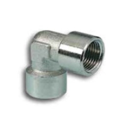 Pneumax 10901 Elbow - Female Thread To Female Thread - Nickel Plated Brass - 1 " To 1"