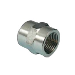 Pneumax 10334 Sleeve - Female Thread To Female Thread - Nickel B