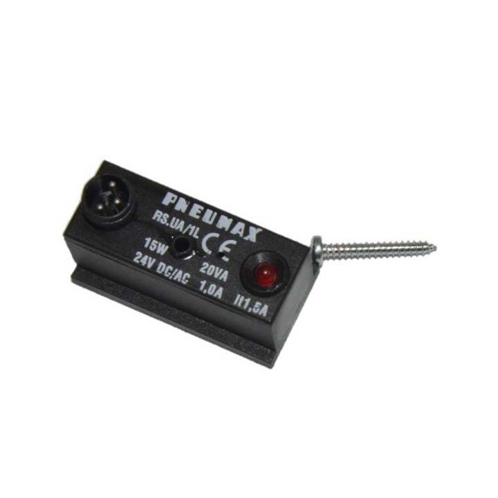 Pneumax RS.UA/1L Sensor - Snap Connection 3 Wires Universal Led N/O