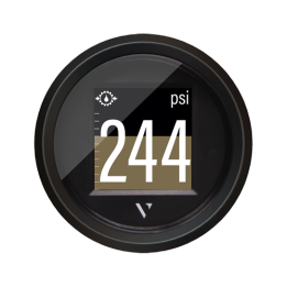 Veratron VLFlex 52 J1939 COLOR DISPLAY 1,4" SINGLE LENS TRIANGULAR BLACK BEZEL WIRING HARNESS (B0008
