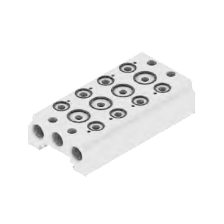 Pneumax 888.10 Eco22 Valve Base Manifold 10 Station