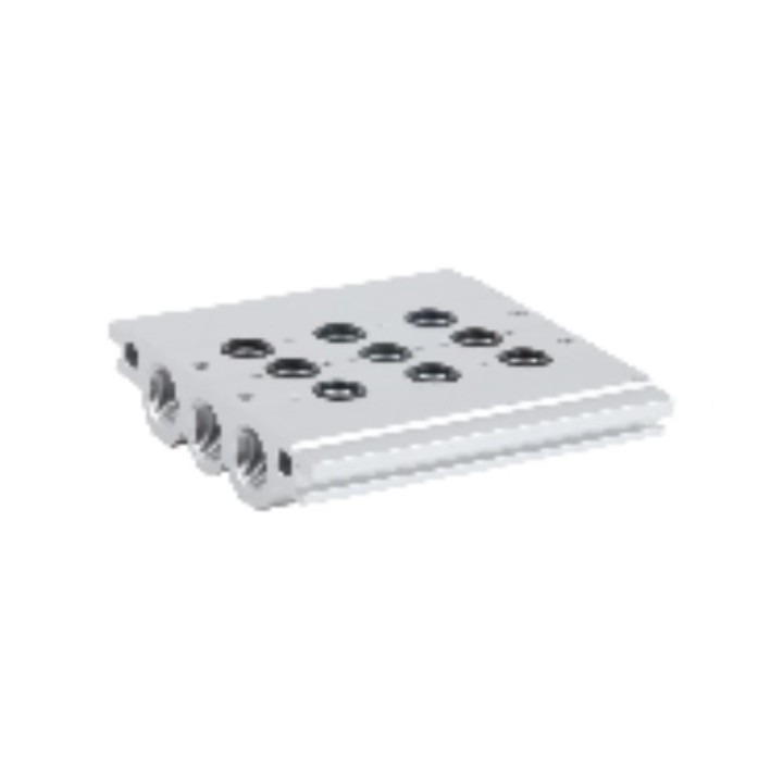 Pneumax 828.02 Series 800 Valve Base - 1/8 Inch Manifold 2 Station