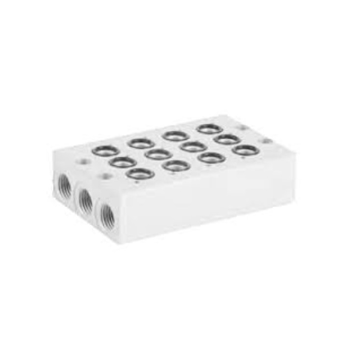 Pneumax 808.04 Series 800 Valve Base Manifold 4 Station