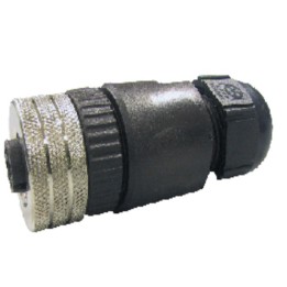 Pneumax 5312A.F04.00 Power Supply Connector M12A4P Female Straight Con.